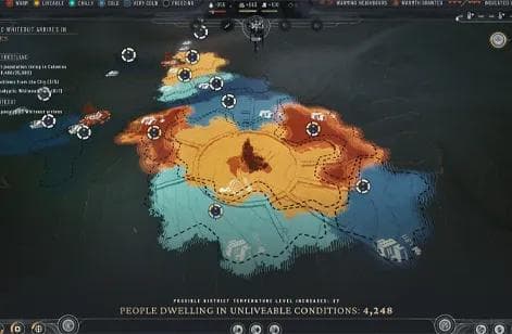 Novo update gratuito de Frostpunk 2 já disponível