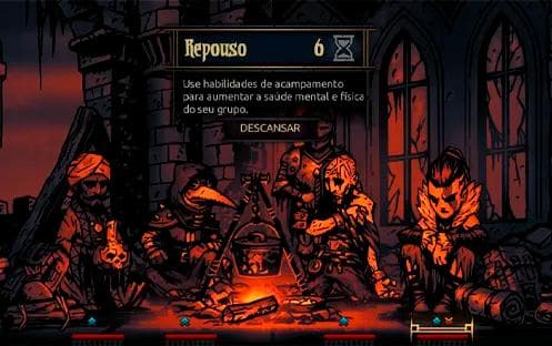Como Acampar em Darkest Dungeon