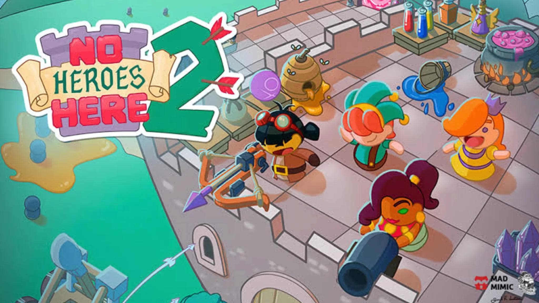 Jogo brasileiro No Heroes Here 2 chega em julho