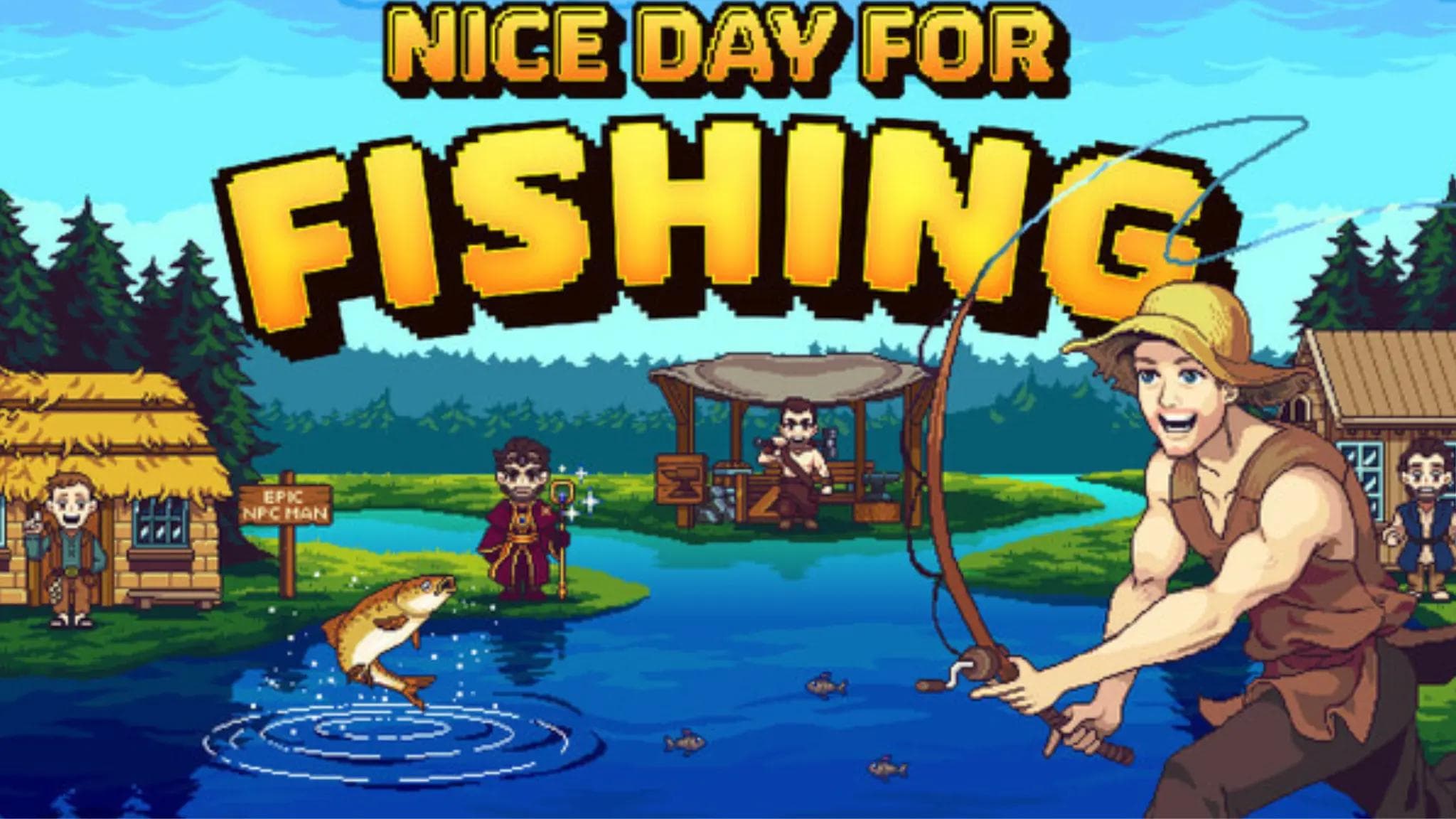 Nice Day for Fishing chega dia 29 de maio para PC, Switch e PS5