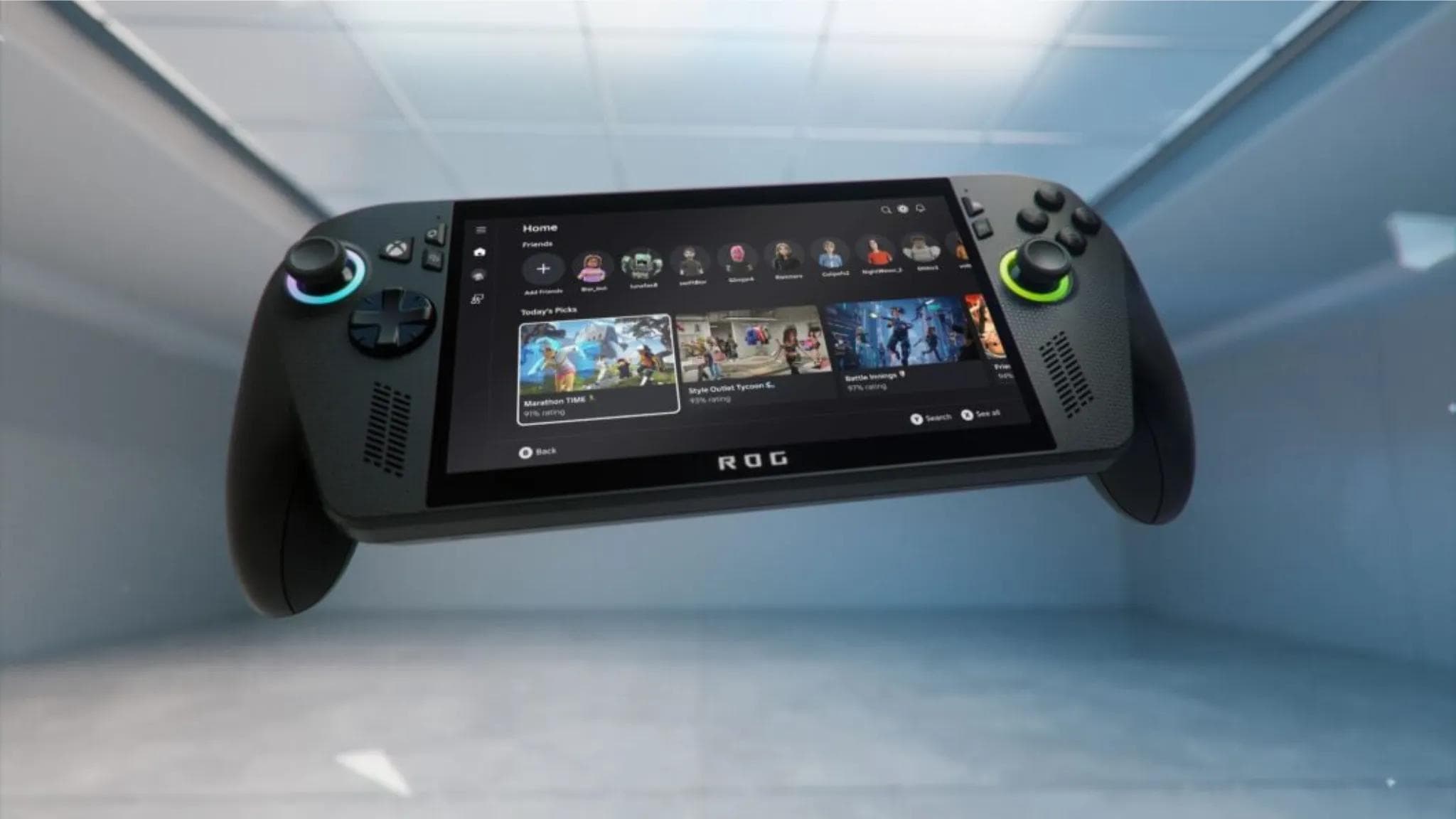 Microsoft divulga o ROG Xbox Ally o primeiro portátil da marca