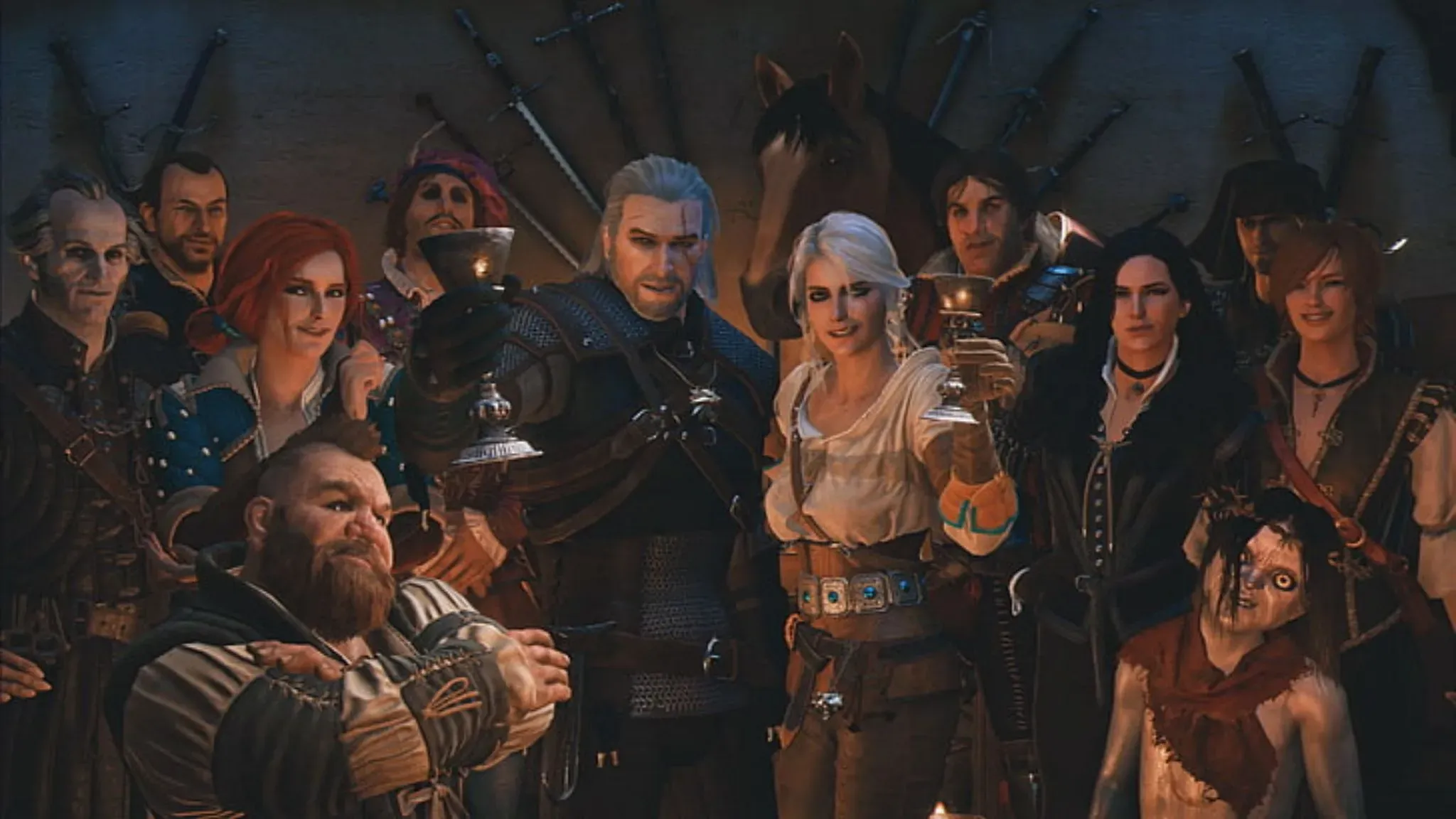 Geralt bonitão no Switch 2