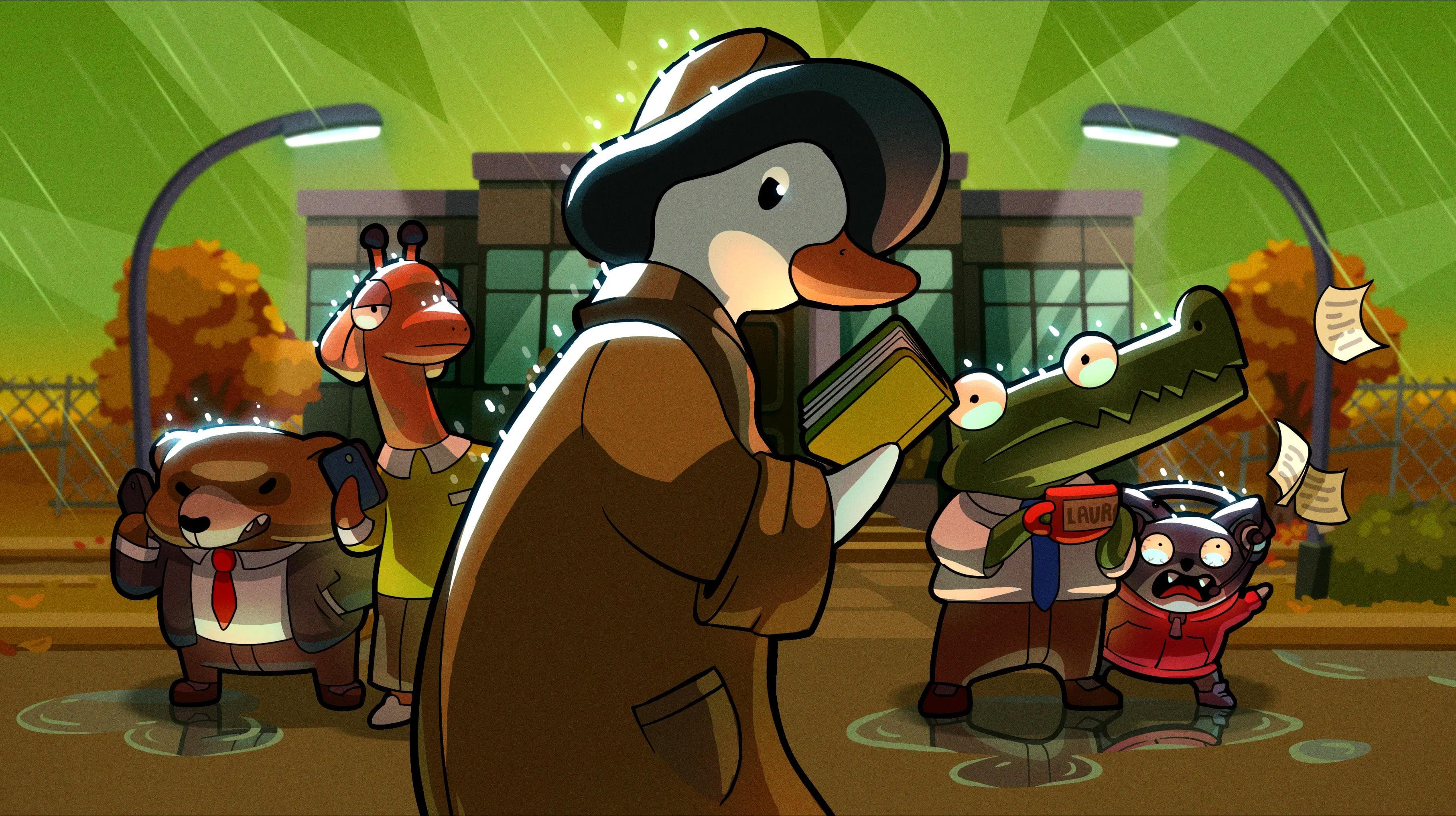 O charmoso Duck Detective: The Secret Salami chegou